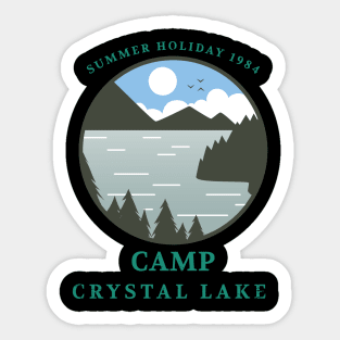 Camp Crystal Lake Summer Holiday 1984 Sticker